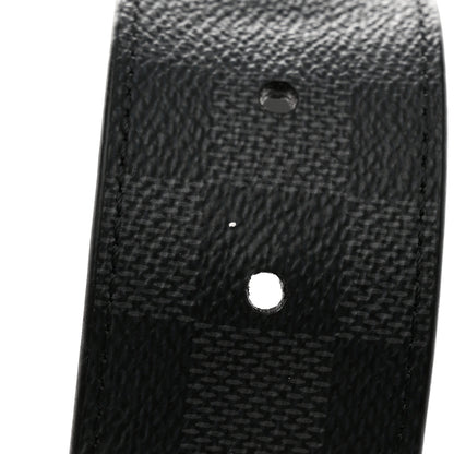 Louis Vuitton Damier Graphite Calfskin Belt 85 34 Black 7 of 7