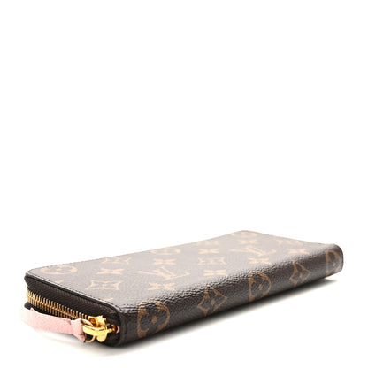 Louis Vuitton Monogram Clemence Wallet Rose Ballerine 4 of 7
