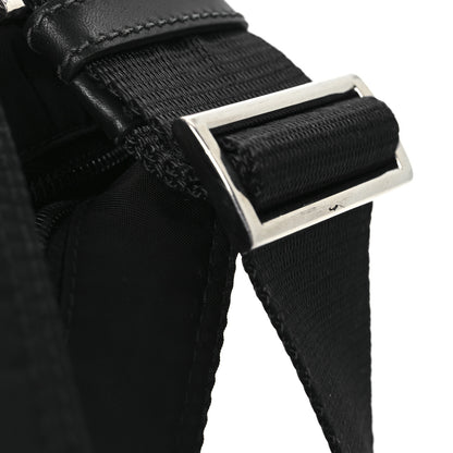 Prada Nylon Vela Flat Messenger Bag Black 13 of 16