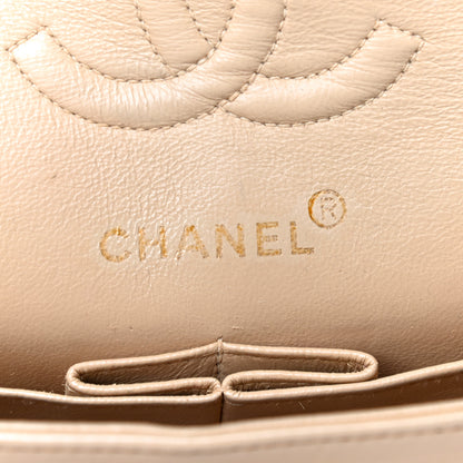 Chanel Lambskin Quilted Small Double Flap Beige 6 of 47