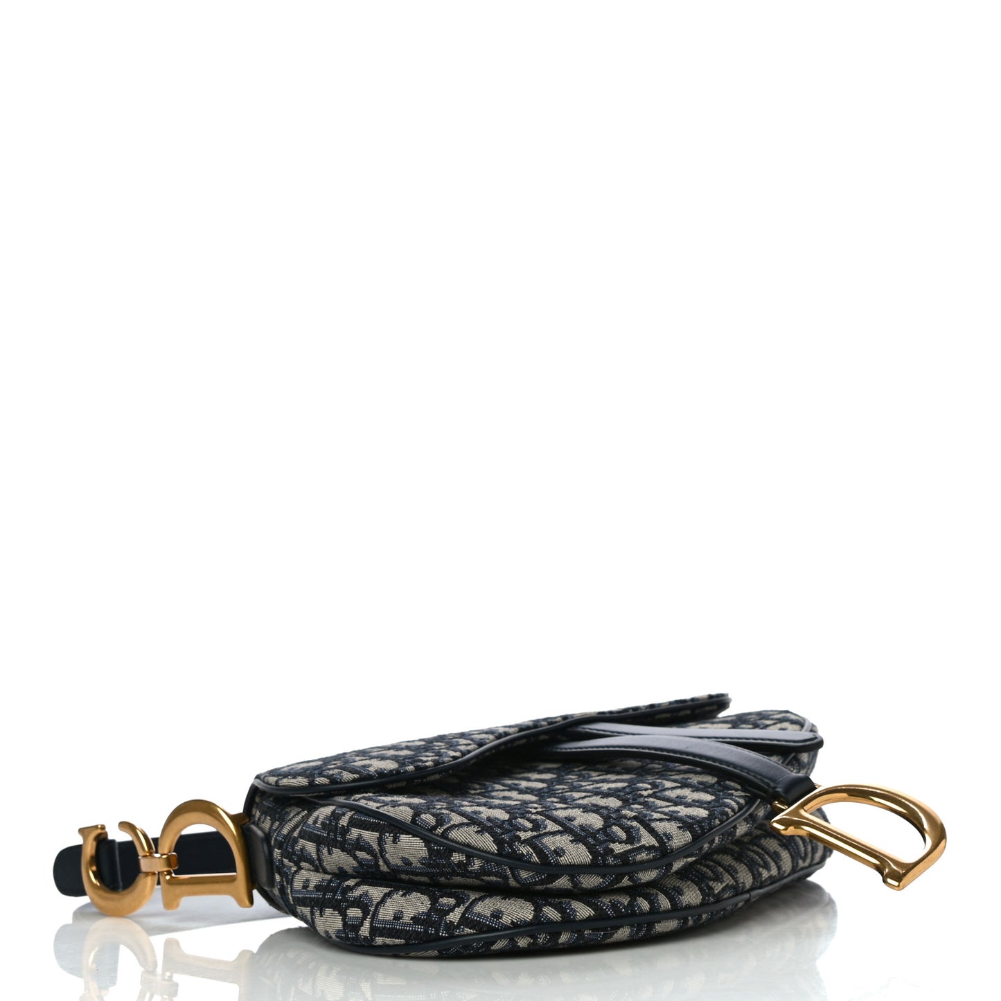 Oblique Saddle Bag Blue