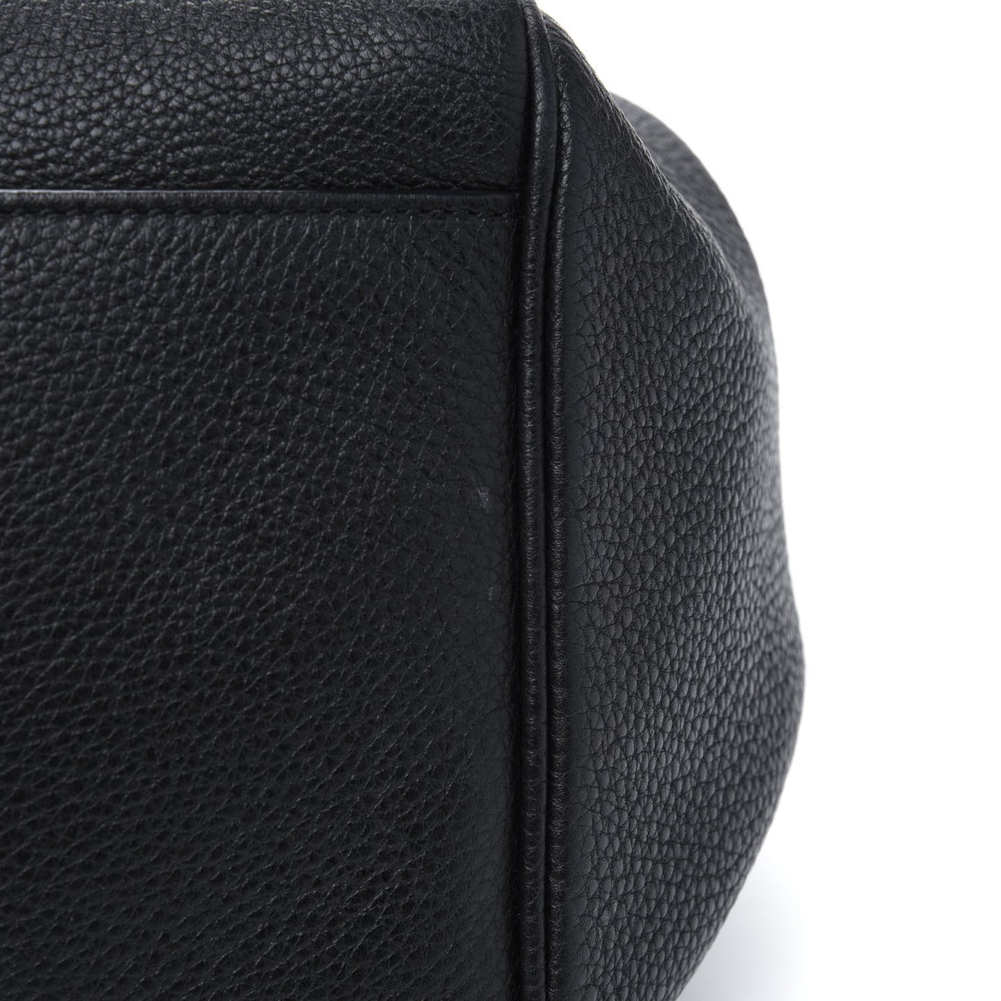 Calfskin Medium Emily Shoulder Bag Black