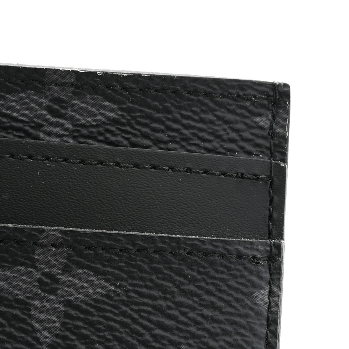 Louis Vuitton Monogram Eclipse Porte-Cartes Double Card Holder 8 of 9