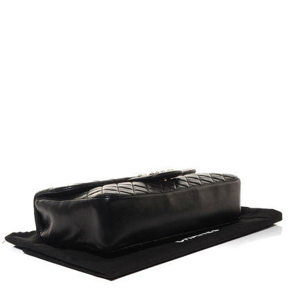 Chanel Lambskin Medium Westminster Pearl Flap Black 4 of 7