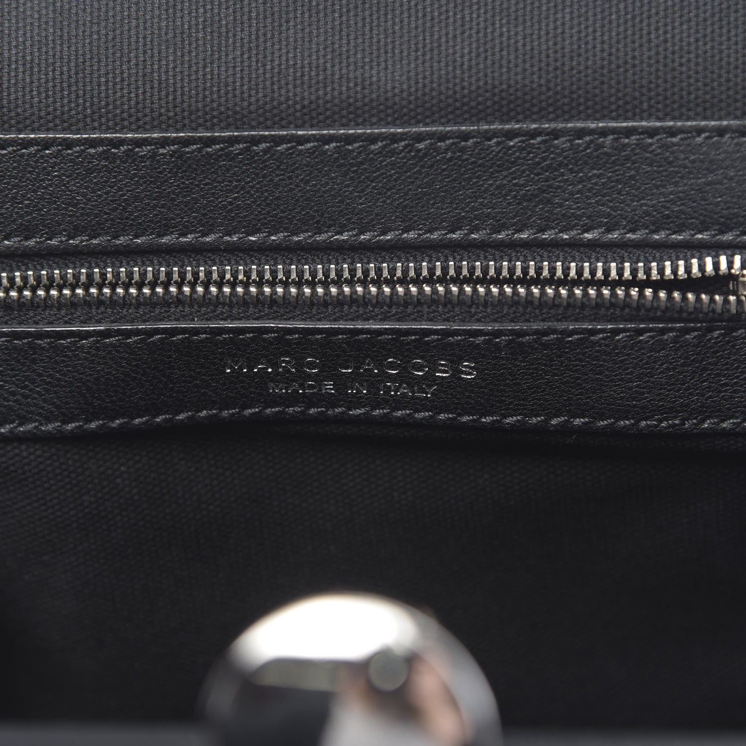 Marc Jacobs Calfskin Quilted Little Stam Black 6 of 9