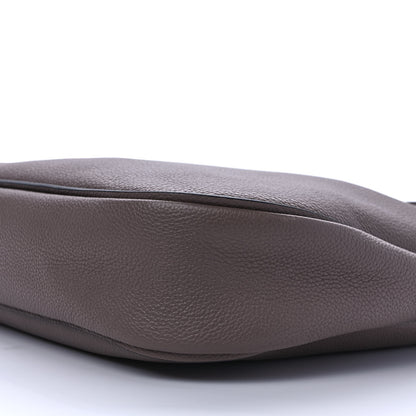Salvatore Ferragamo Calfskin Reverse Hobo Gray 8 of 8
