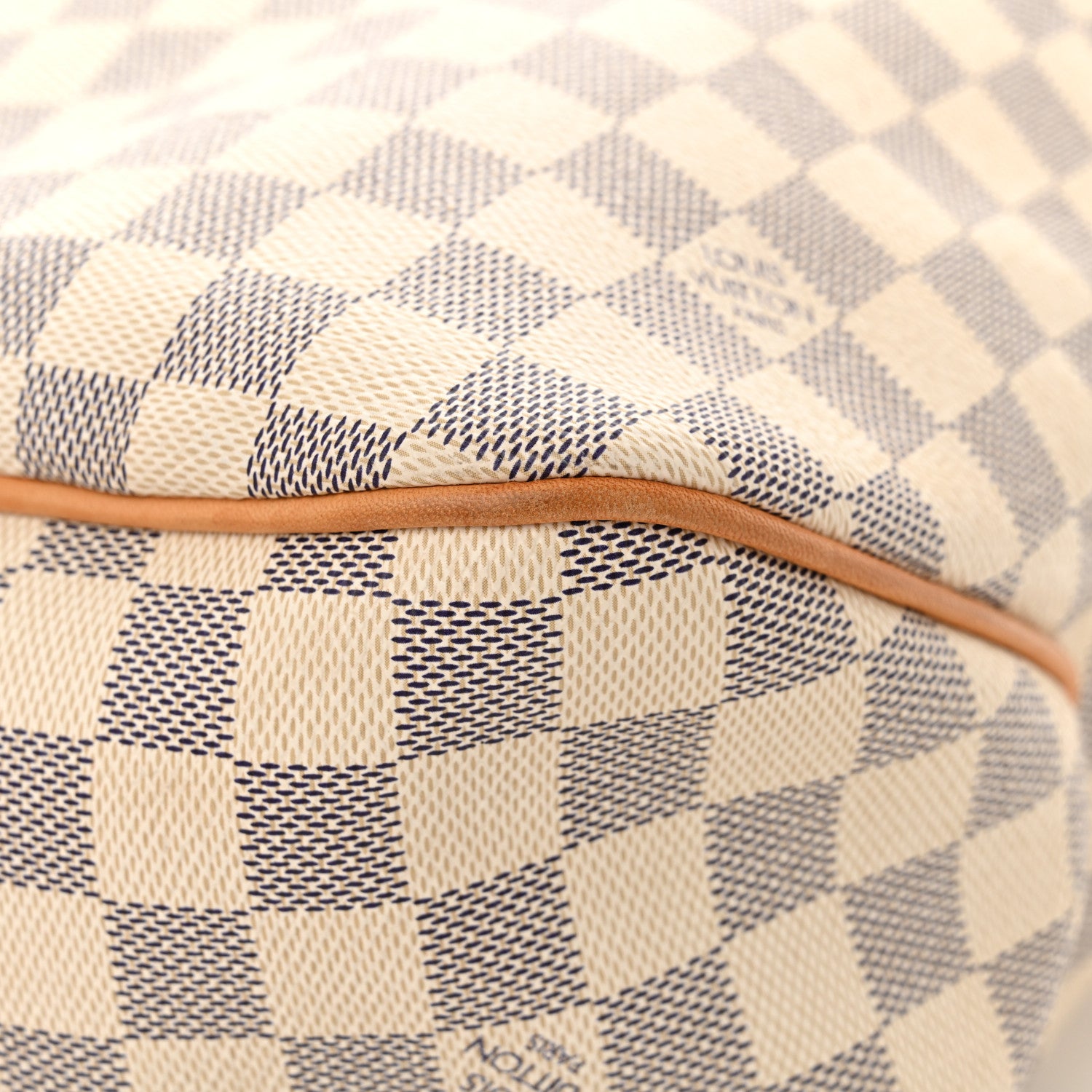 Louis Vuitton Damier Azur Delightful MM Rose Ballerine 13 of 15