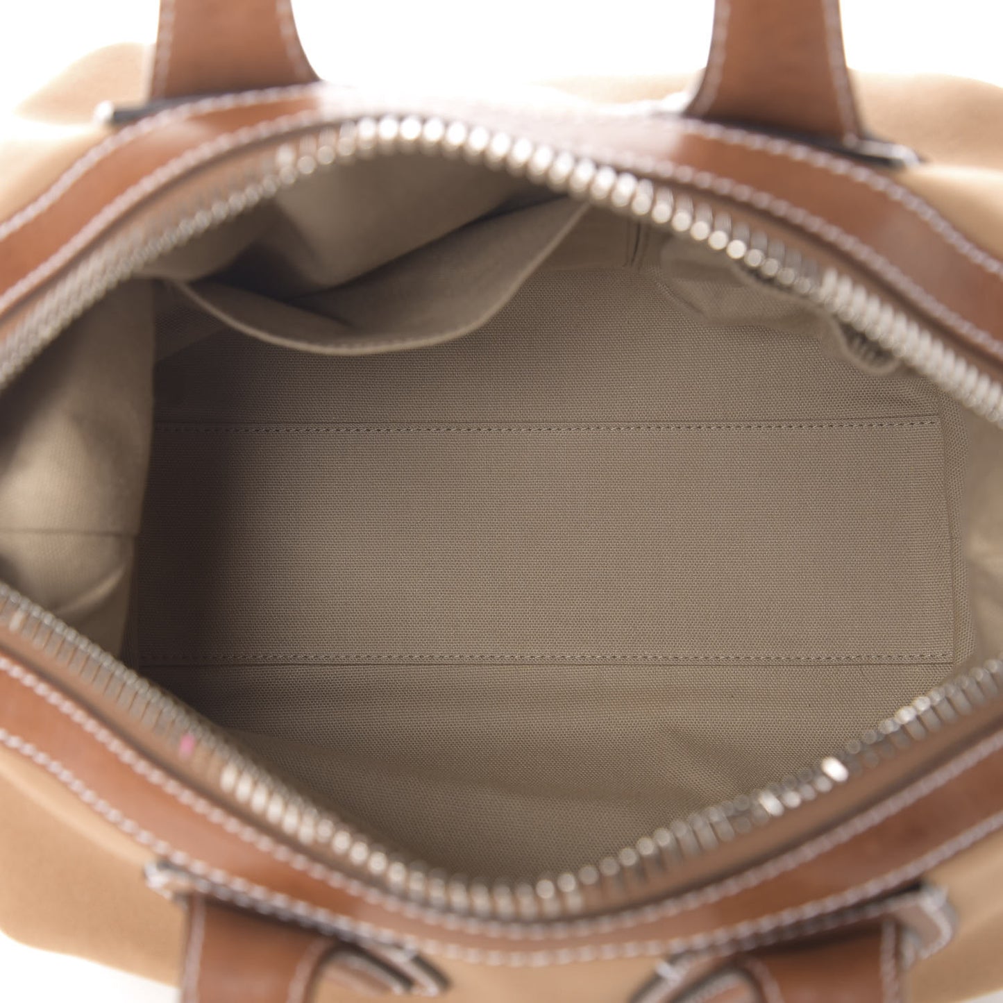 Canvas Calfskin Small Nightingale Medium Beige