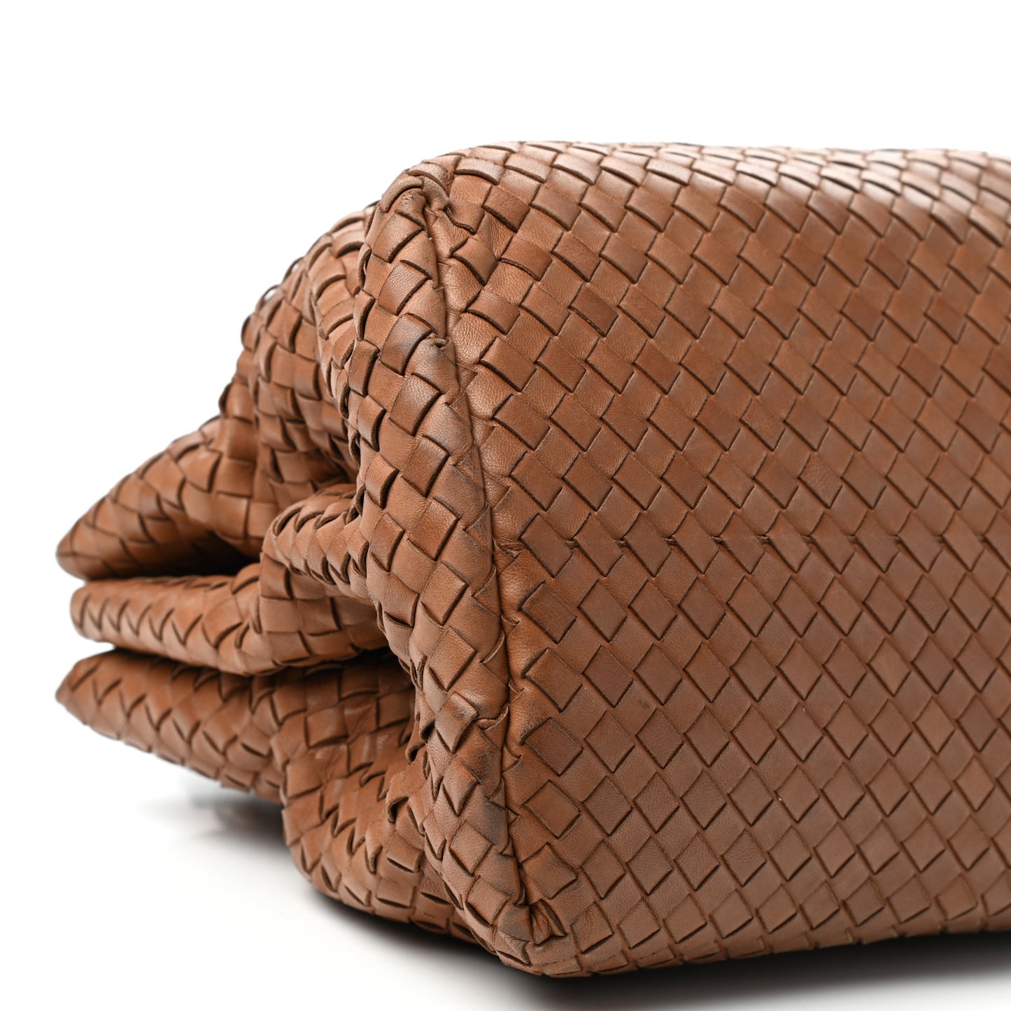 Nappa Intrecciato Medium Roma Tote Noce