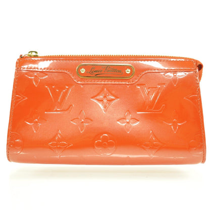 Louis Vuitton Vernis Trousse Cosmetic Pouch Orange Sunset 1 of 8
