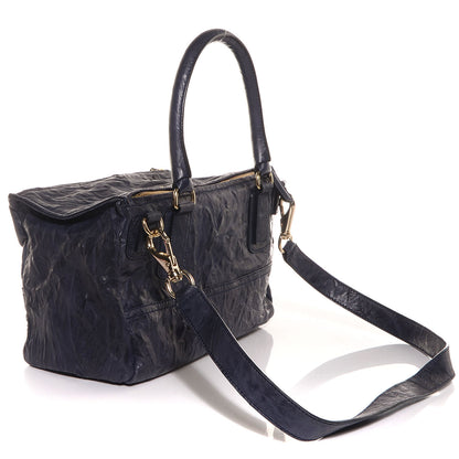 Givenchy Tumbled Sheepskin Medium Pandora Navy 3 of 10