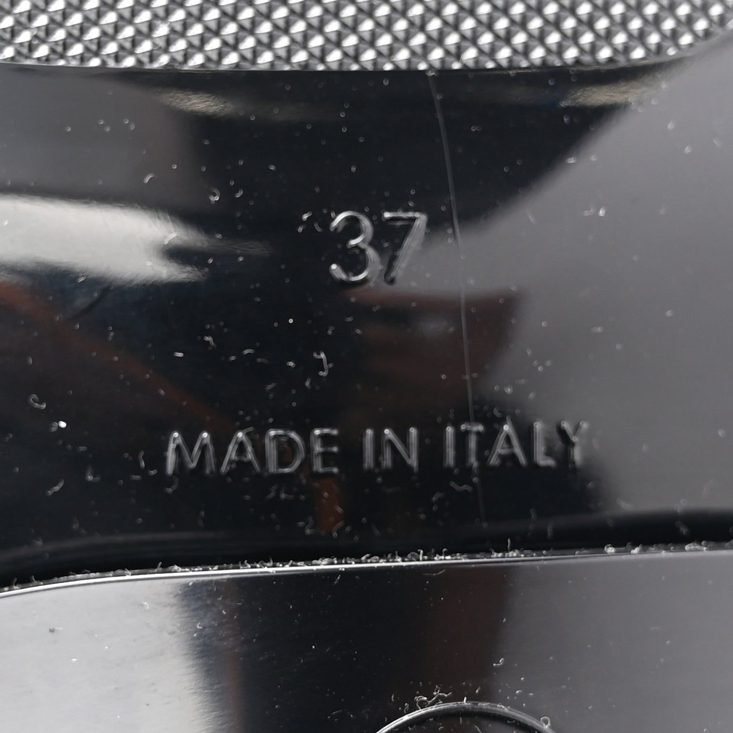 Rubber Monogram Rhapsody Ankle Boots 37 Black