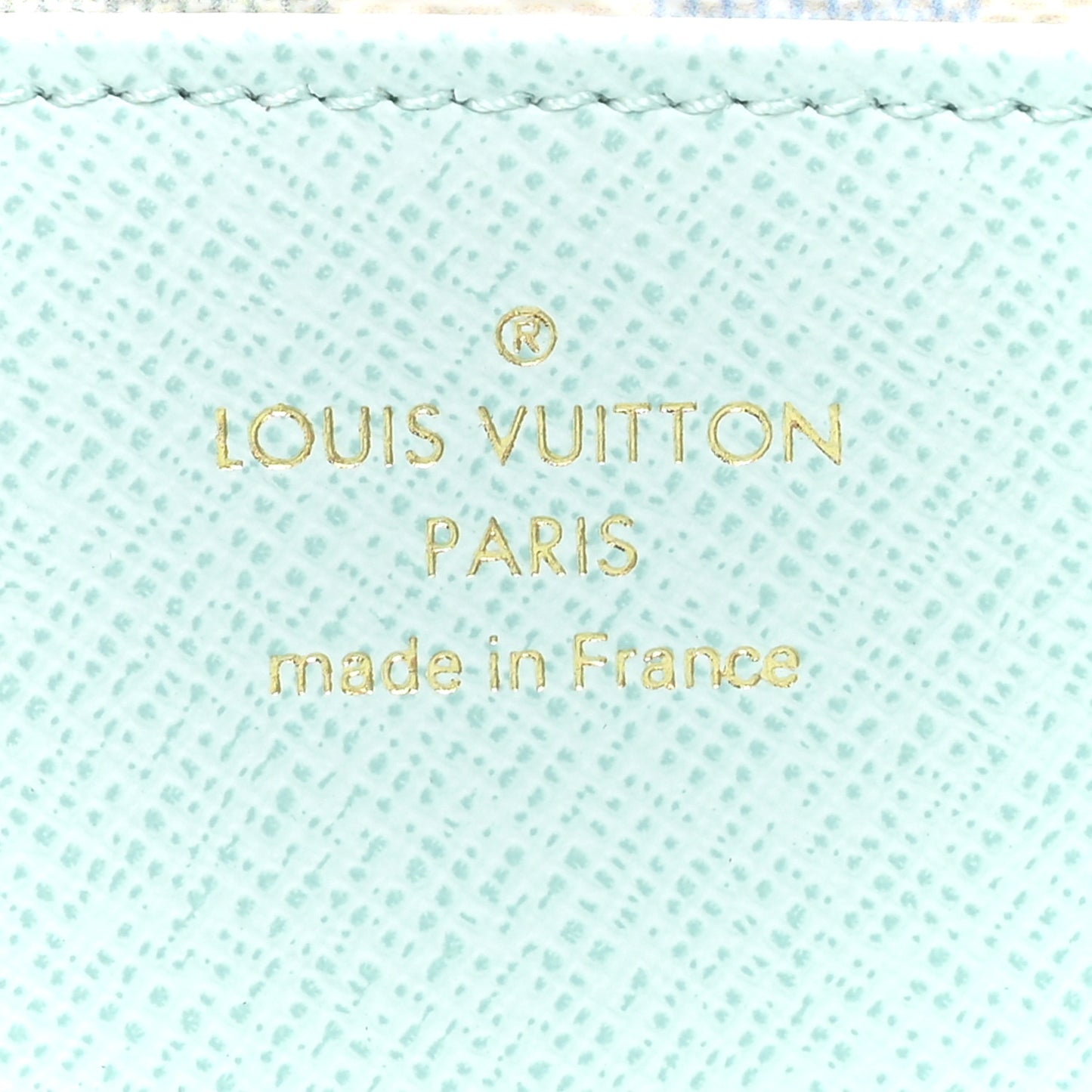 Damierlicious Zippy Wallet Pistachio Green
