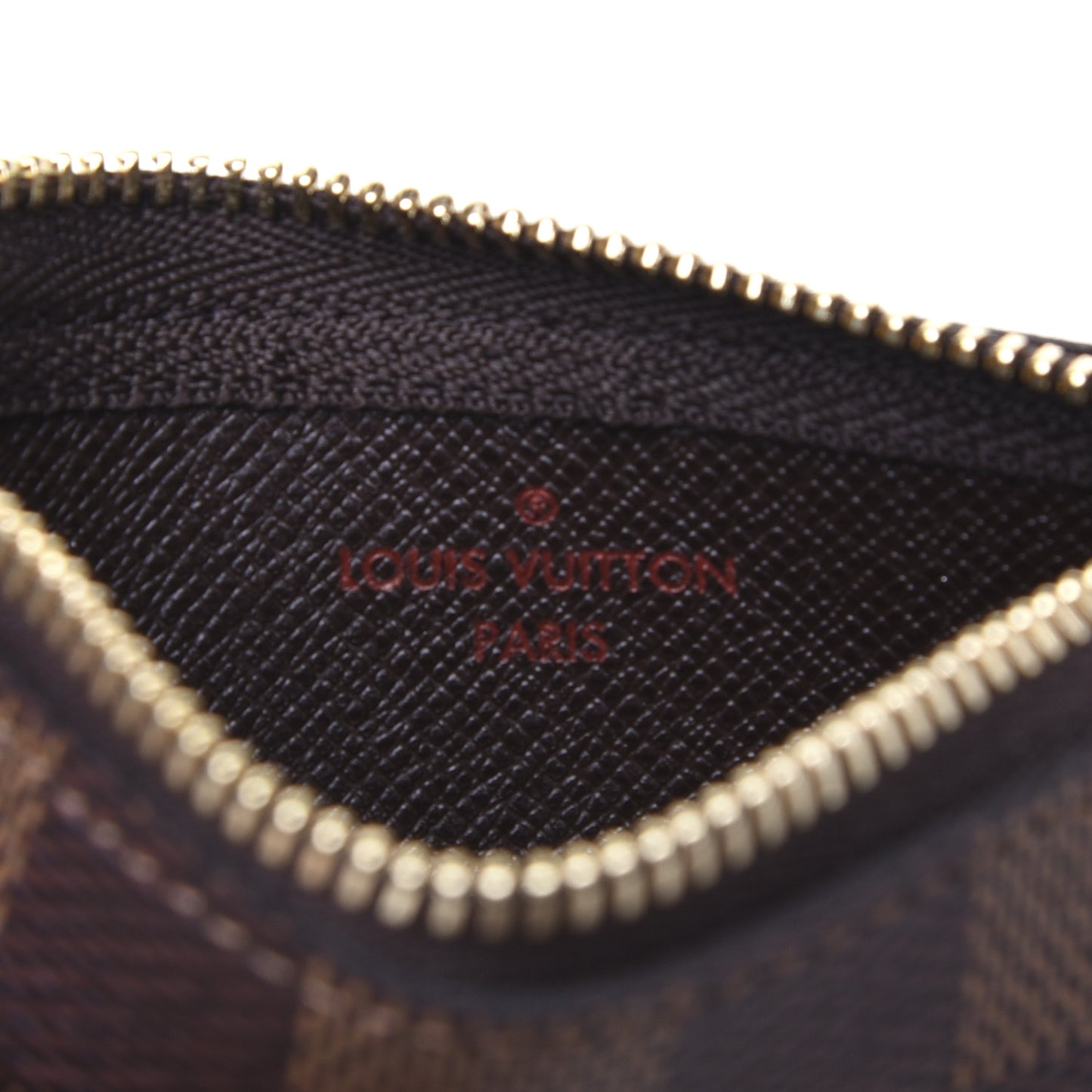 Damier Ebene Key Pouch