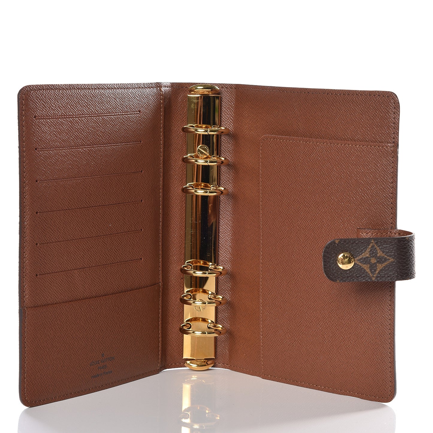 Monogram Medium Ring Agenda Cover