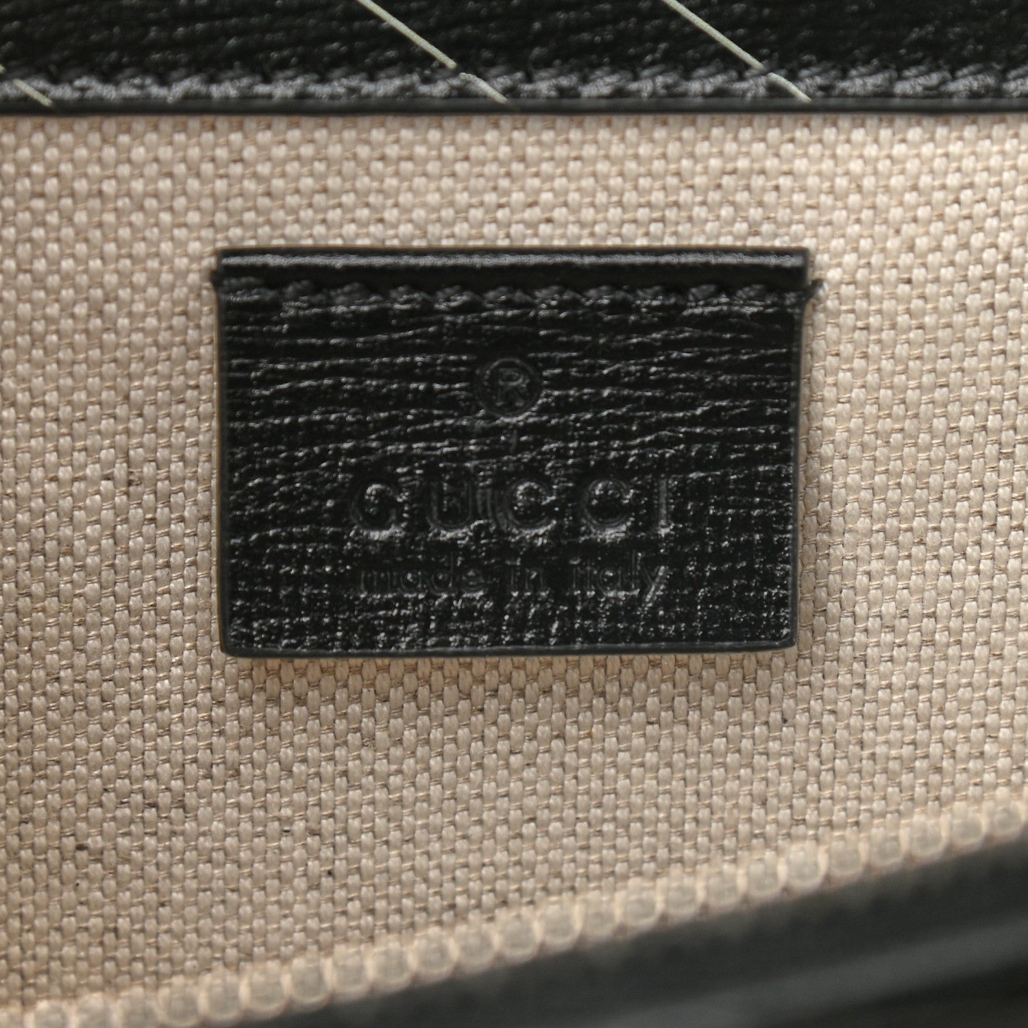 Gucci X BALENCIAGA Calfskin Logo Print Small Dionysus Shoulder Bag Black 6 of 9