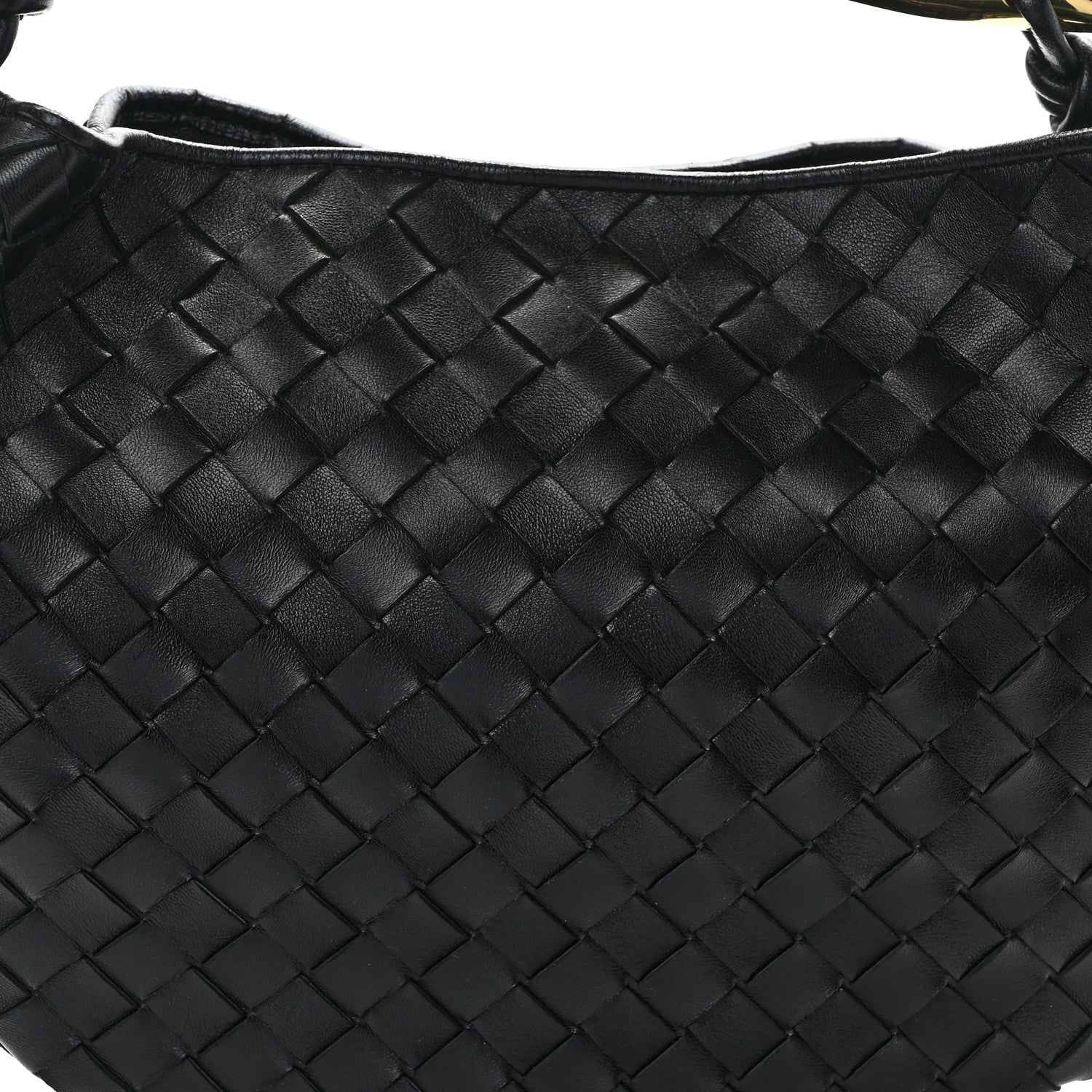 Bottega Veneta Nappa Intrecciato Sardine Bag Black 7 of 9