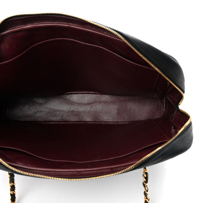 Chanel Lambskin Quilted Shoulder Bag Black 5 of 11