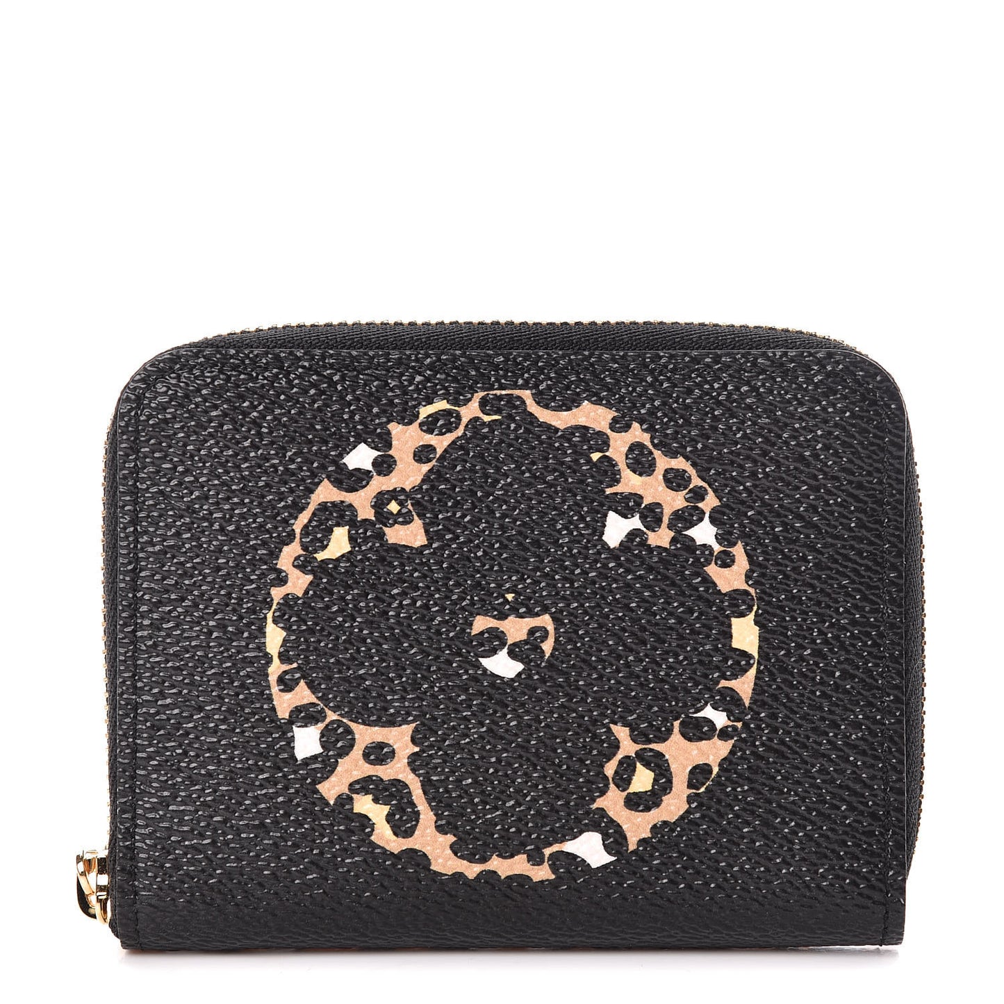 Monogram Giant Jungle Zippy Coin Purse Black