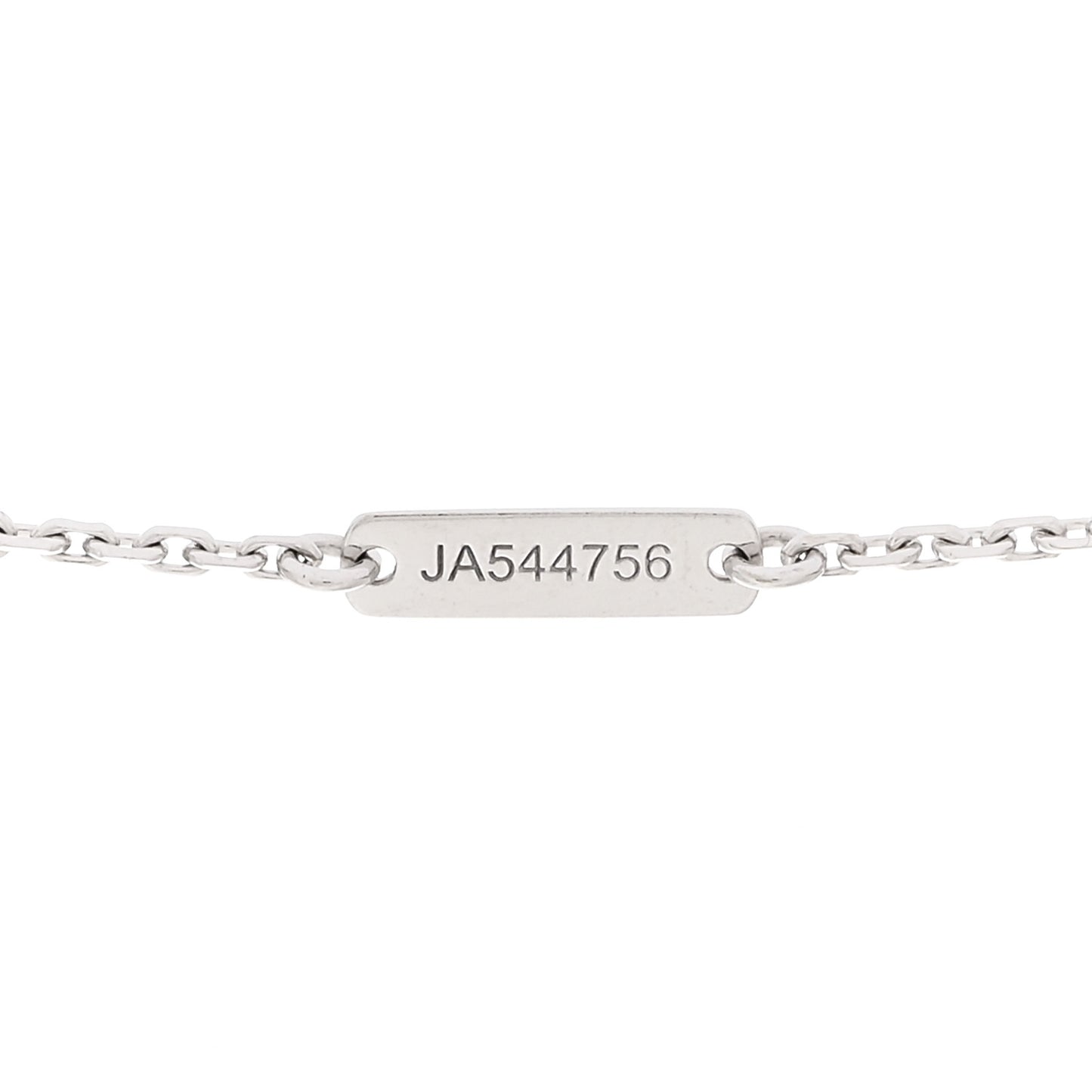 18K White Gold Diamond Mini Lotus Pendant Necklace