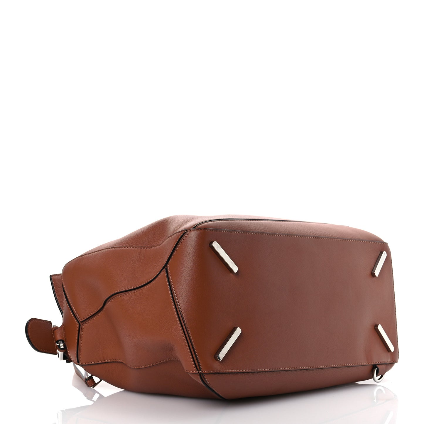 Calfskin Large Puzzle Bag Tan