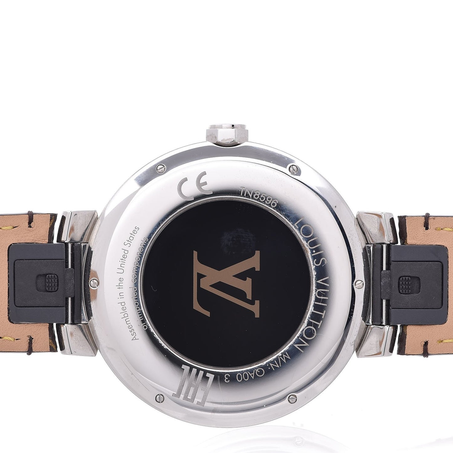 Stainless Steel 42mm Monogram Tambour Horizon Smartwatch