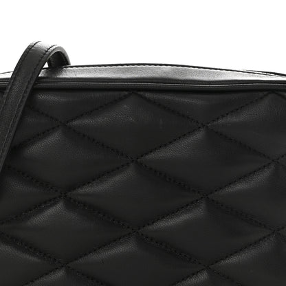 Saint Laurent Lambskin Quilted Mini Camera Bag Black 8 of 11
