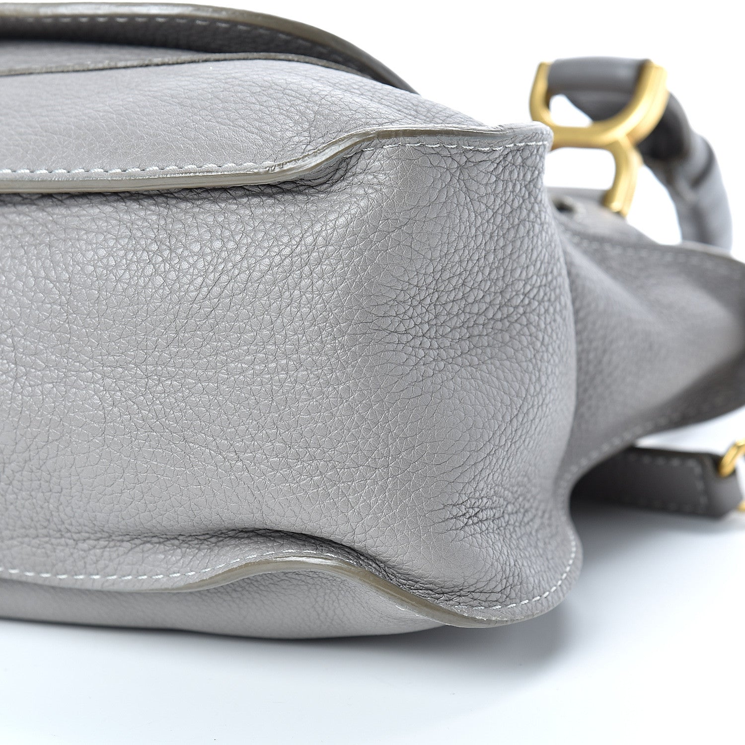 Chloe Calfskin Medium Marcie Satchel Cashmere Grey 10 of 19
