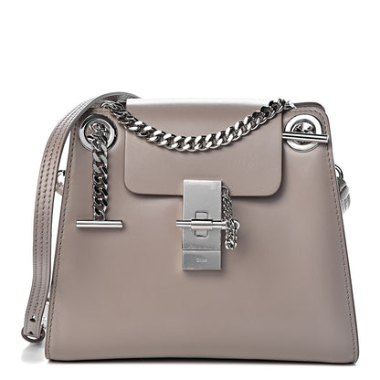 Chloe Shiny Calfskin Mini Annie Shoulder Bag Motty Grey 1 of 10