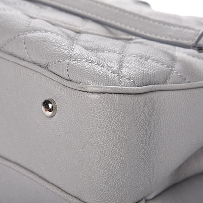 Chanel Caviar Quilted Large Urban Companion Top Handle Shopping Tote Grey 11 of 11