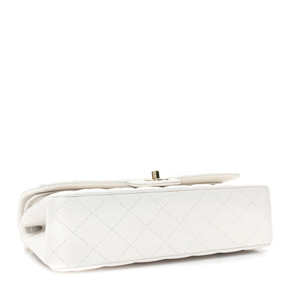 Chanel Caviar Quilted Medium Double Flap White 4 of 11