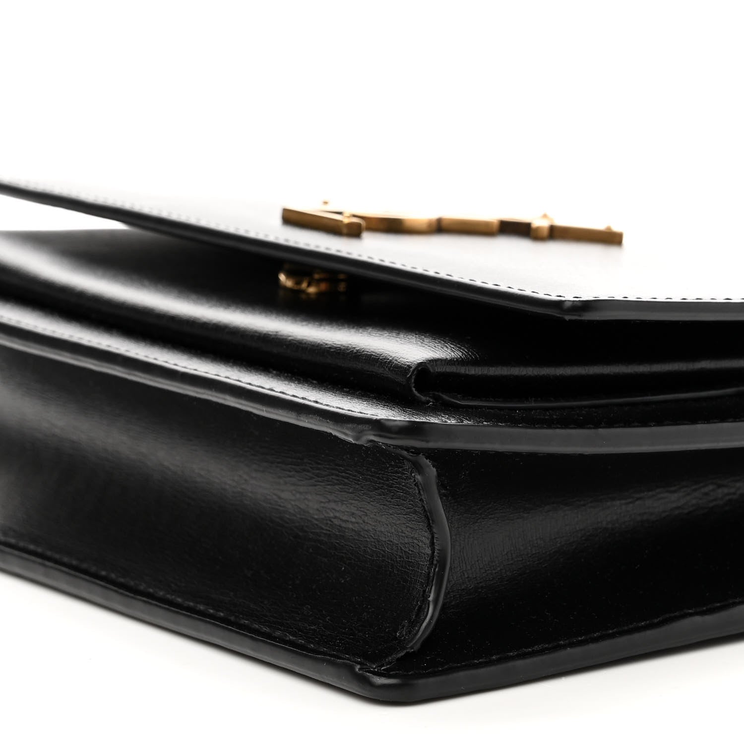 Saint Laurent Calfskin Monogram Sunset Chain Wallet Black 9 of 9