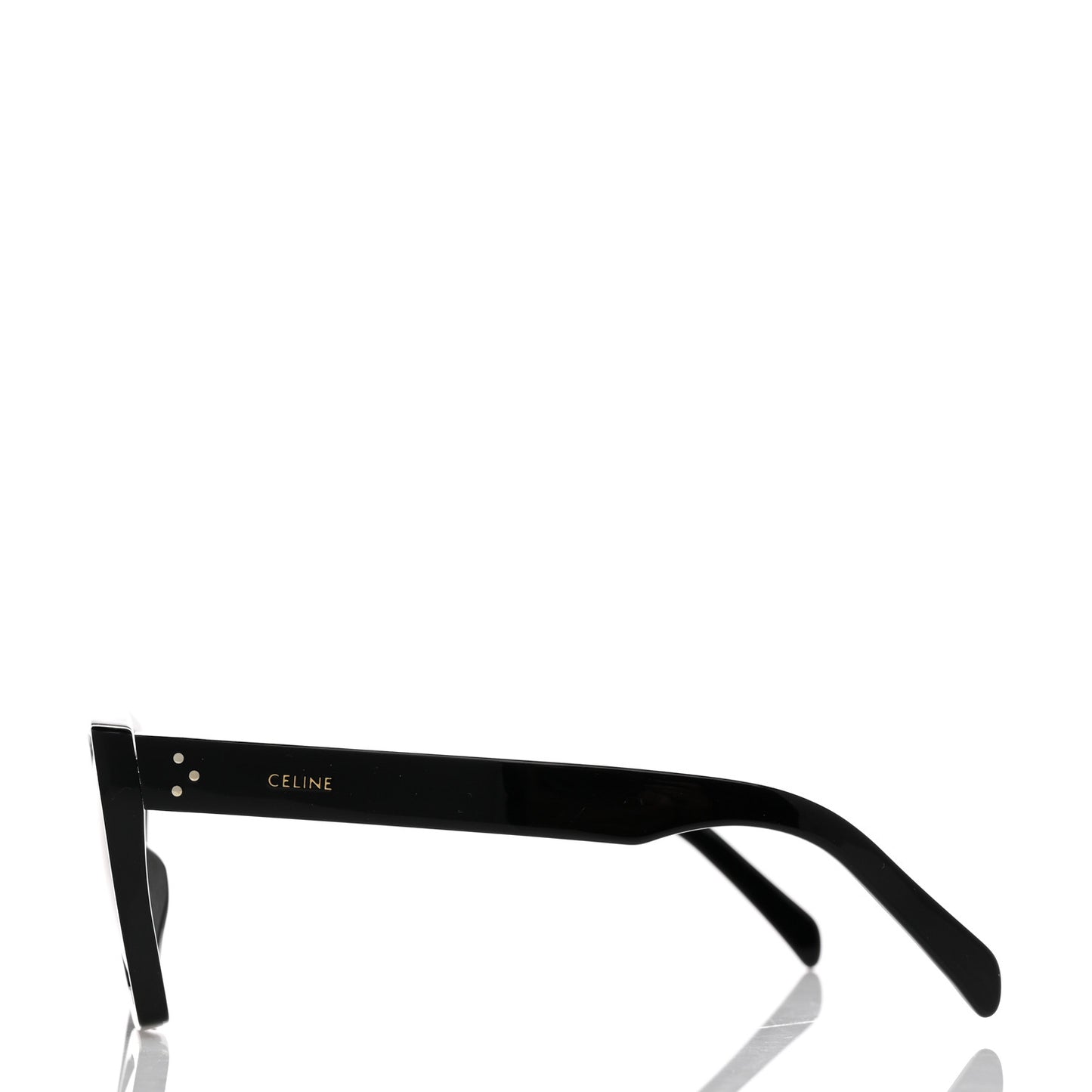 Acetate Polarized Square Sunglasses CL40090I Black