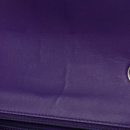 Chanel Lambskin Quilted Mini Rectangular Flap Purple 13 of 14