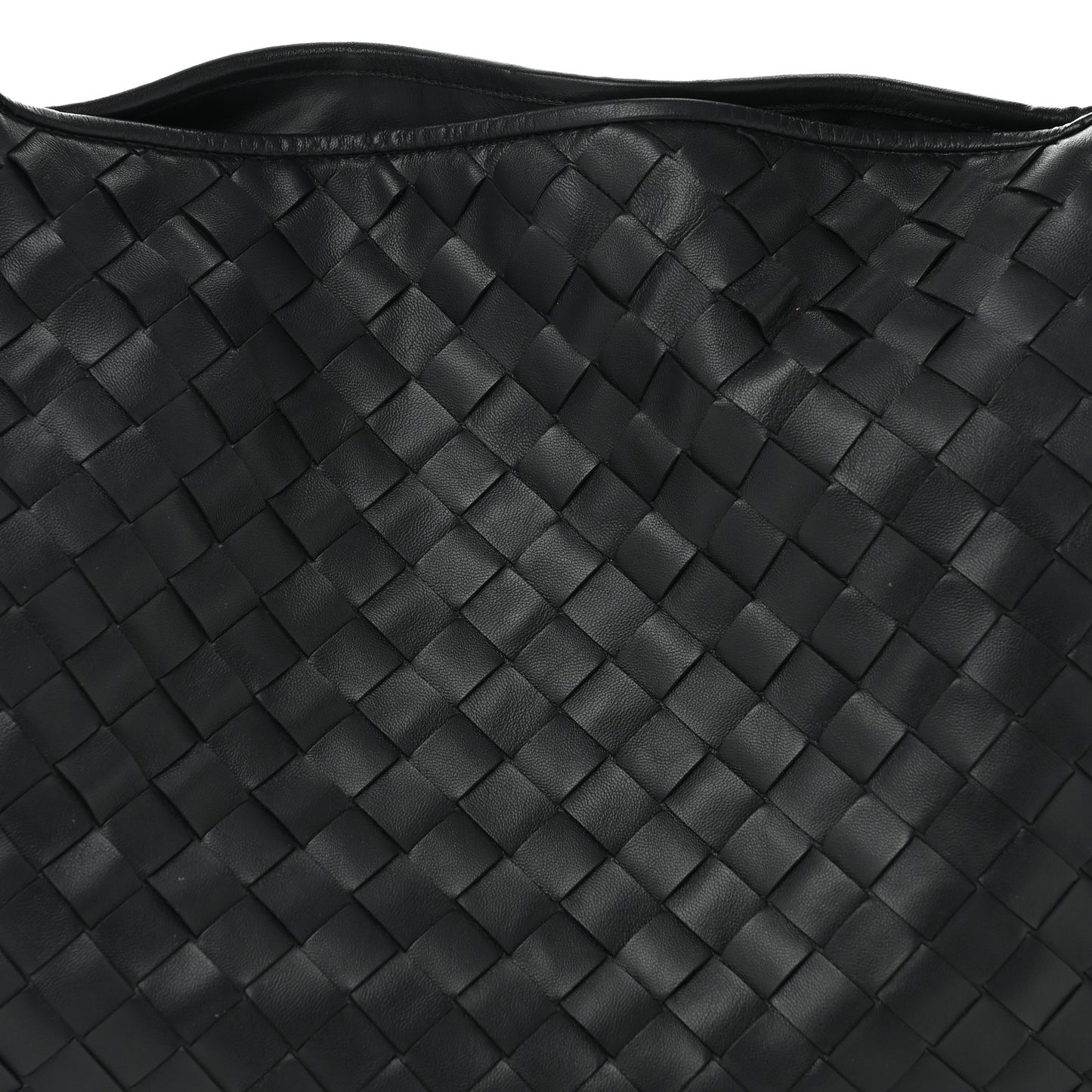 Calfskin Intrecciato Small Hop Ardoise