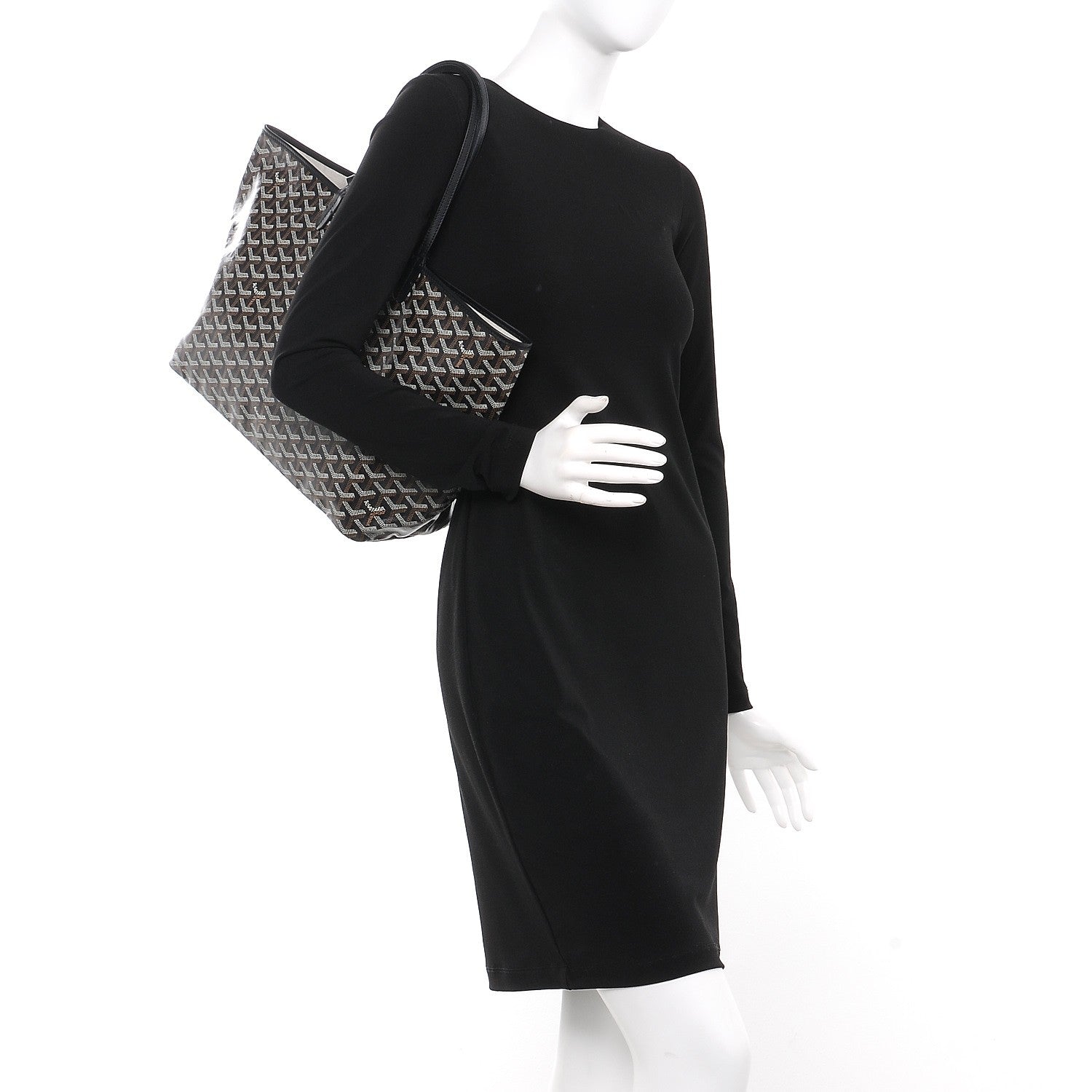 Goyard Goyardine Saint Louis PM Black 2 of 13