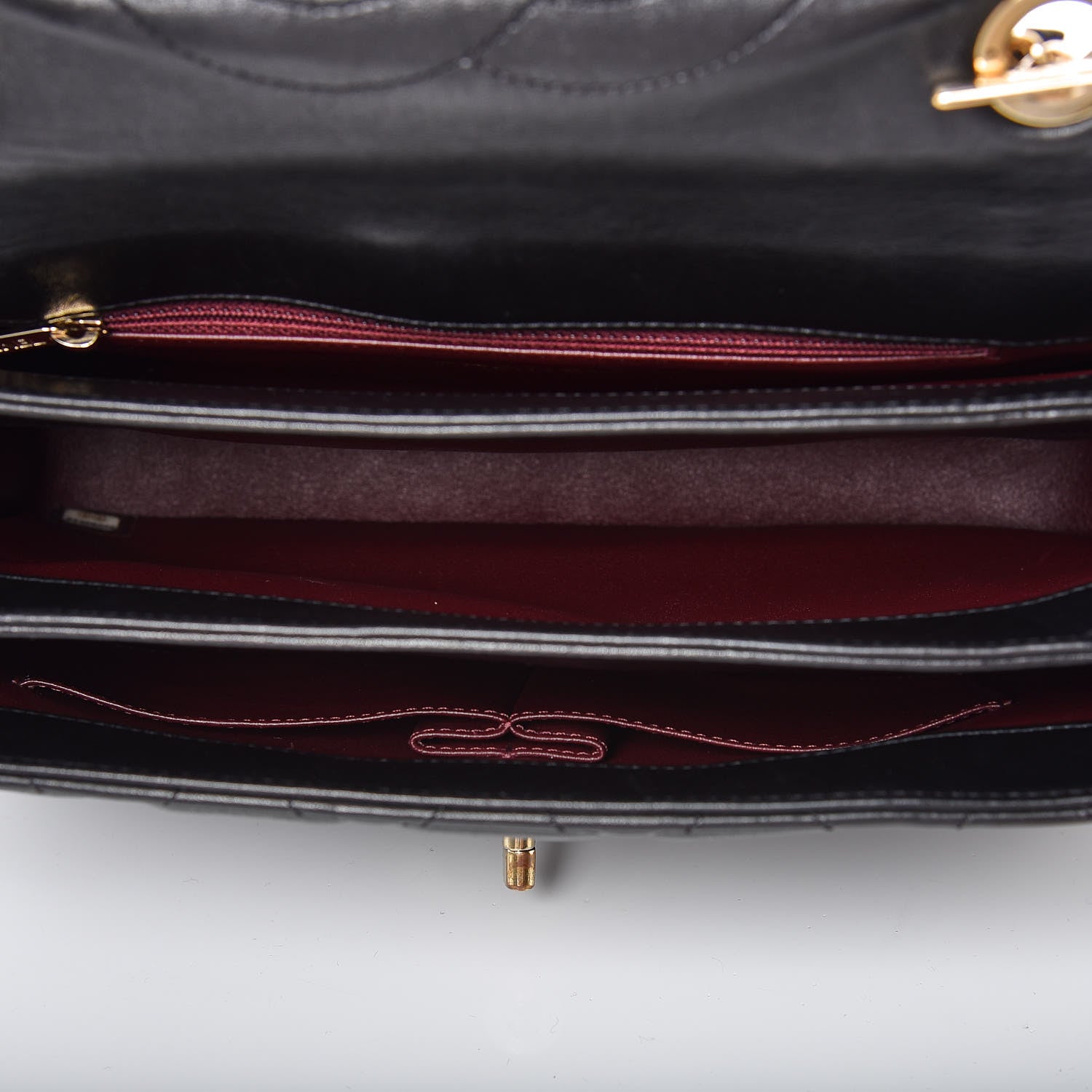 Chanel Lambskin Quilted Medium Trendy CC Flap Dual Handle Bag Black 5 of 10