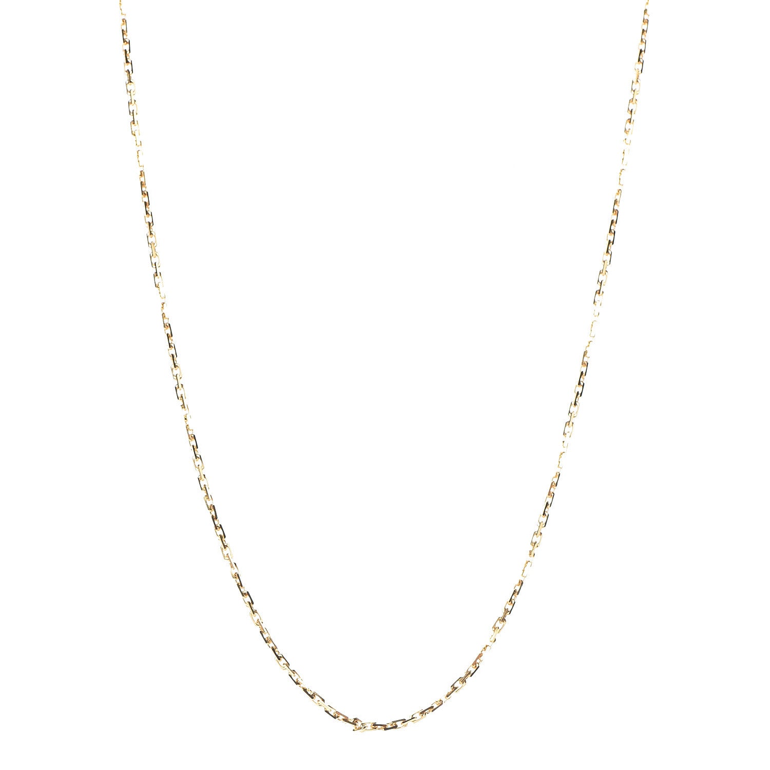 Cartier 18K Yellow Gold Chain Necklace 1 of 5