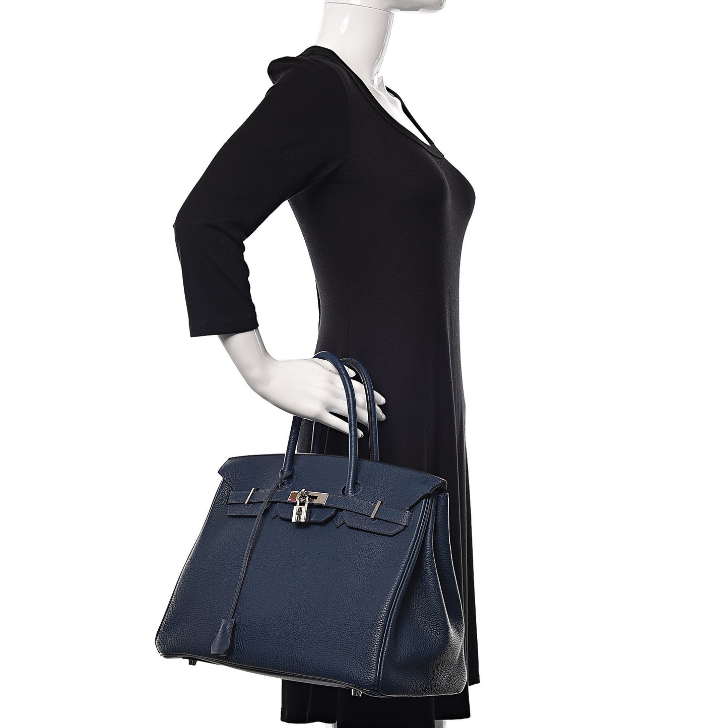 Togo Birkin 35 Bleu De Prusse