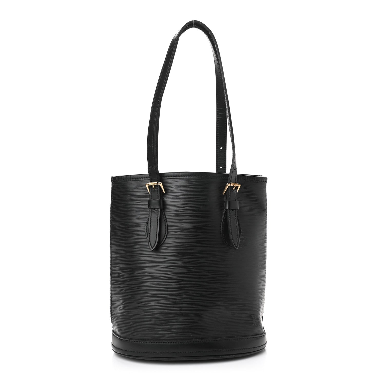 Louis Vuitton Epi Petit Bucket 23 Black 3 of 10