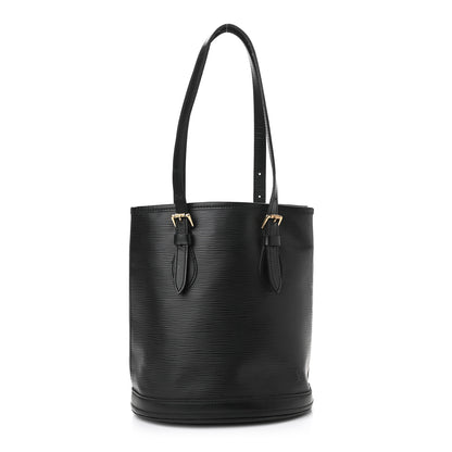Louis Vuitton Epi Petit Bucket 23 Black 3 of 10