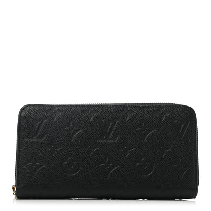 Louis Vuitton Empreinte Zippy Wallet Black 1 of 7
