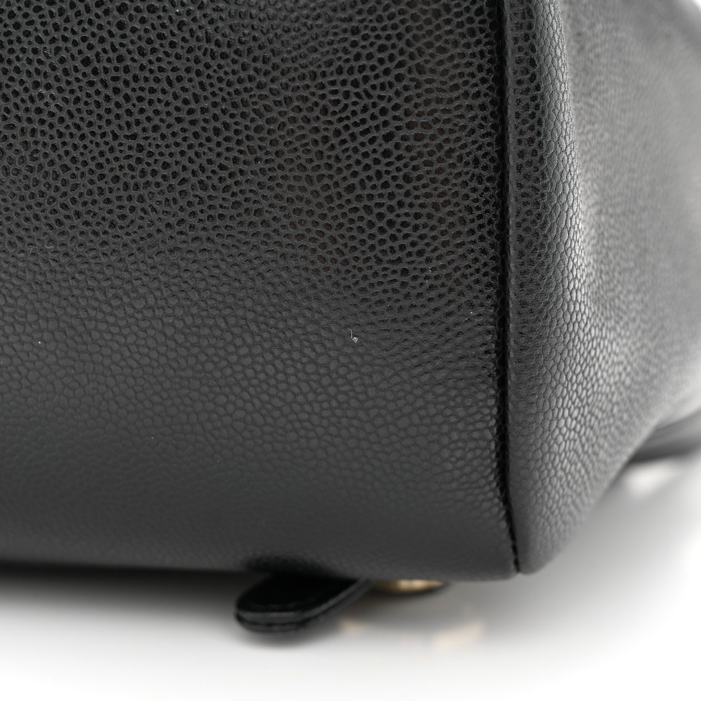 Caviar Quilted Business Affinity Backpack Black