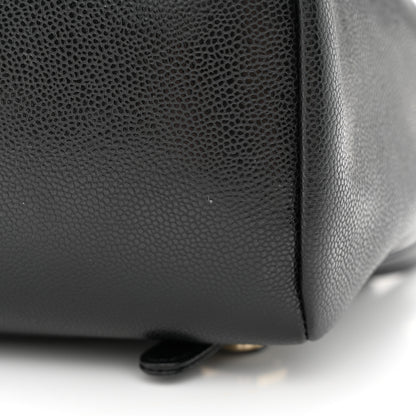 Chanel Caviar Quilted Business Affinity Backpack Black 13 of 15