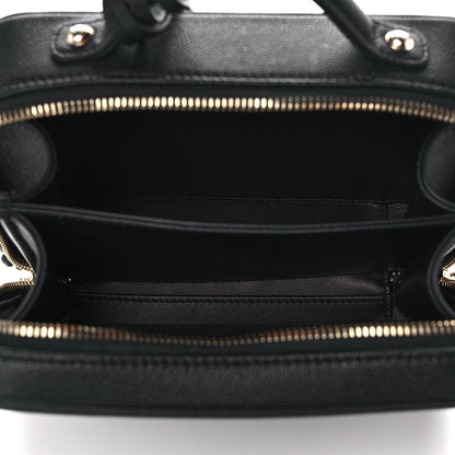 Chanel Caviar Quilted Small CC Filigree Vanity Case Black 4 of 9