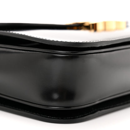 Celine Shiny Calfskin Medium Triomphe Black 9 of 12