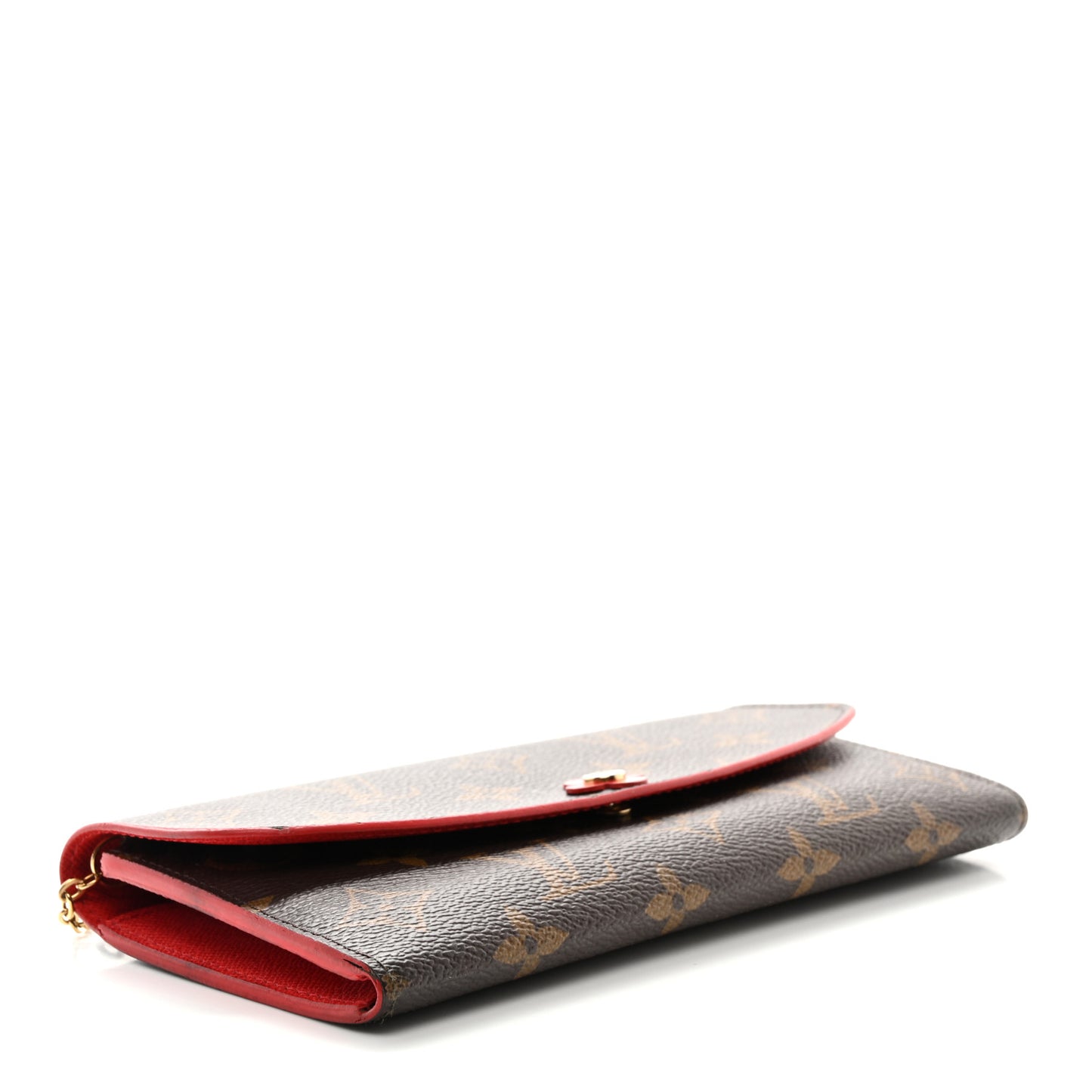 Monogram Bloom Flower Emilie Wallet Coquelicot