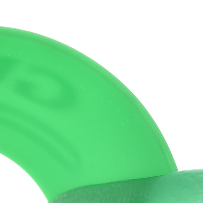 Gucci Rubber Logo Stamped Mens Slide Sandals 7 Verde 10 of 11