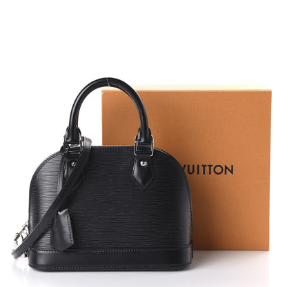 Louis Vuitton Epi Alma BB Black 10 of 10