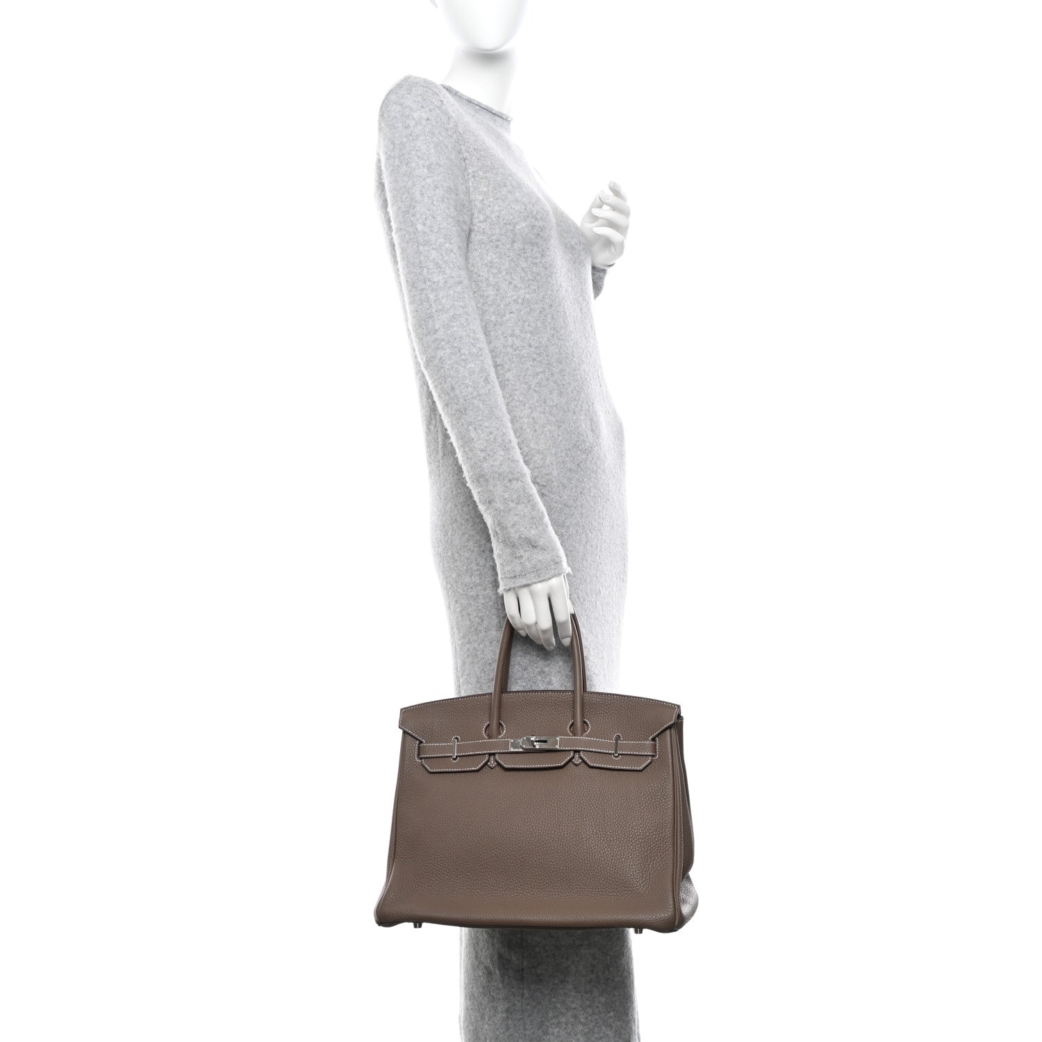 Hermes Togo Birkin 35 Etoupe 3 of 16
